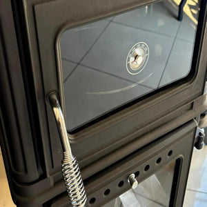 Colorful Cast Iron Wood Stove Pipe Set 3 Straight Pipes + 1 Elbow Pipe - TheCastingFire