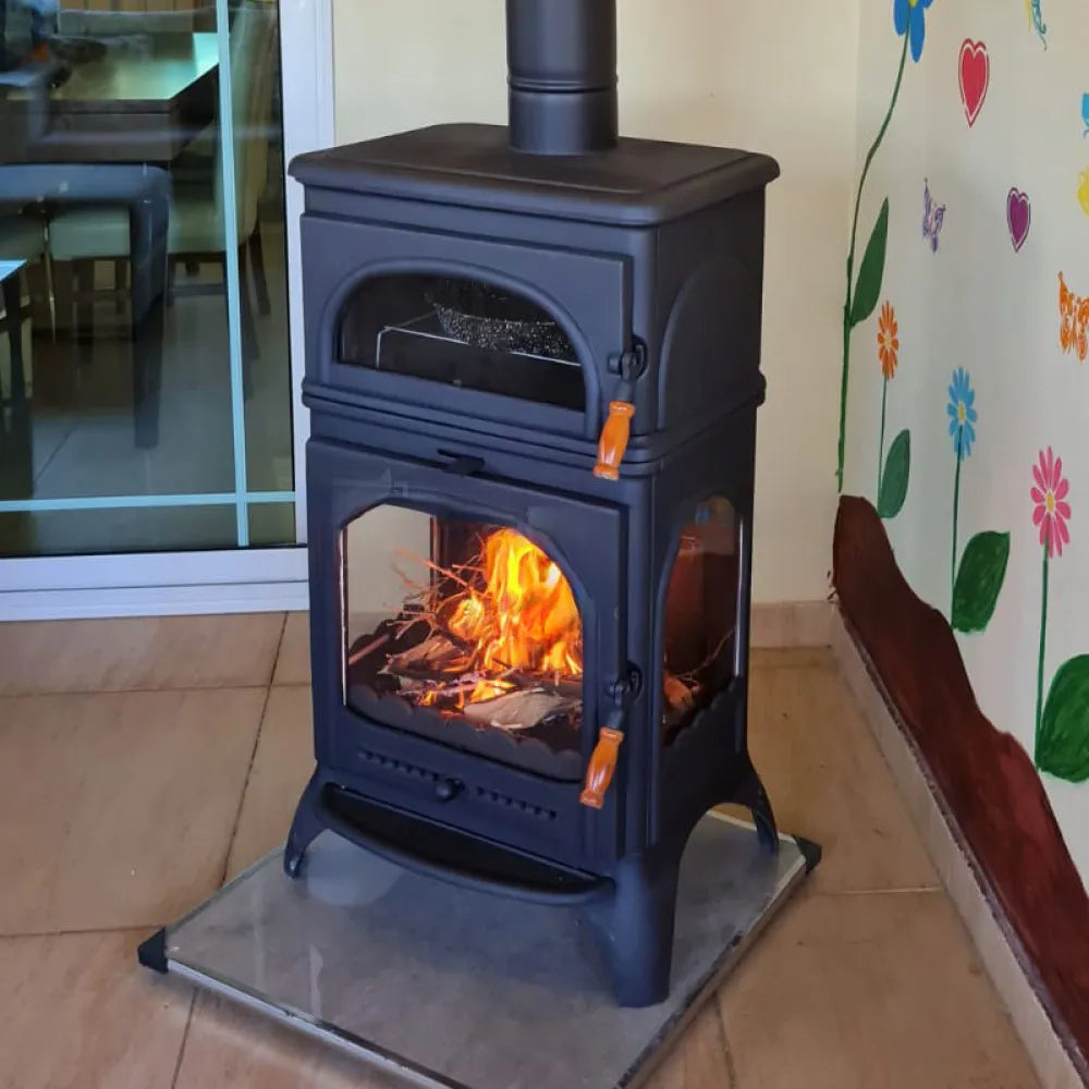 Cast Iron Stove for Outdoor Baking Essential Mini Stove for Campfires - CastingFire